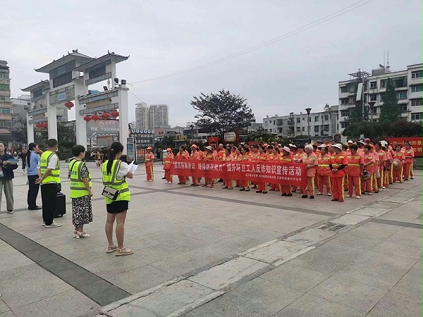 乐冠体育环保：金沙分公司消防演练